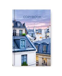 Книга обліку А4, 100 арк., клітинка, обкладинка твердий картон, Серія "Місто"