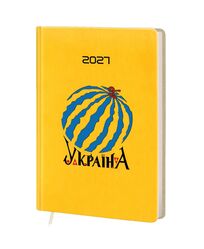 Щоденник датований А5 в лінію Vivella жовтий