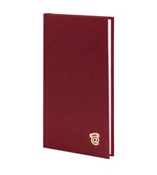 Алфавітна книга А6+ в лінію Ariane бордовий