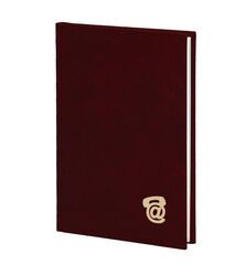 Алфавітна книга В7 в клітинку Ariane бордо