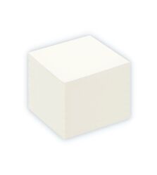 Папір для нотаток кремовий, 90х90 мм, 1000 аркушів, не проклеєні.