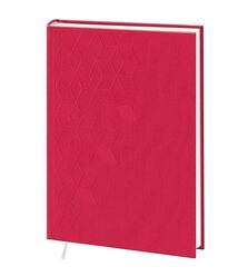 Щоденник недатований А5 в клітинку Nomad малиновий