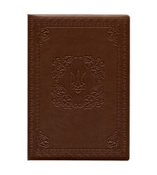 Папка ділова А4 Vivella коричневий "Рамка з гербом"