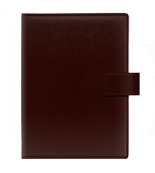 Щоденник недатований А5 в лінію, обкладинка-органайзер з'ємна, Nebraska коричневий
