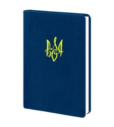 Щоденник недатований А6 в клітинку Vivella синій