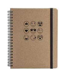 Блокнот скетчбук ЕКО В6 96 арк., чисті, обкладинка твердий картон, пружина, Серія "Котик"