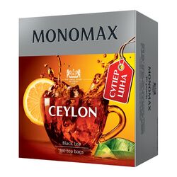 Чай чорний МОNОМАХ CEYLON 1,5г*100шт