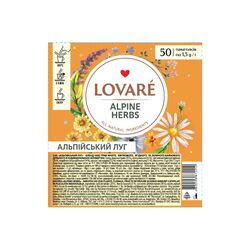 Чай трав'яний LOVARE Alpine herbs 1.5г*50шт.