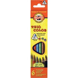 Олівці кол., 6 шт. Triocolor