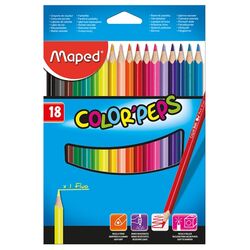 Олівці кол., 18 шт. COLOR PEPS Classic