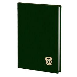 Алфавітна книга В7 в клітинку Ariane зелений