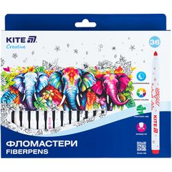 Фломастери, набір 36шт, Creative Superwashable