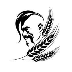 Кліше ф.4,62х5,0 см "КОЗАК із колосками"