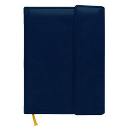 Щоденник недатований А5 в лінію Nebraska з клапаном синій