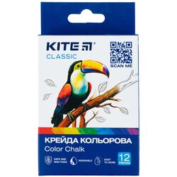 Крейда кольорова, 12 кол. Kite Classic