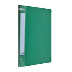 Папка з боковим притиском, A4, зелена