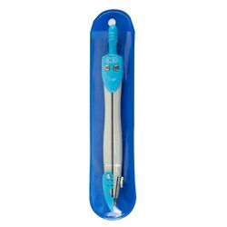 Циркуль в м'якому чохлі, блакитний