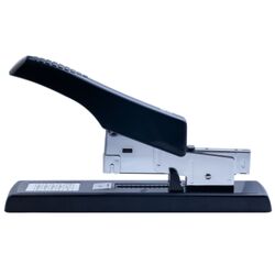 Степлер посилений метал, №23, 100арк, чорний