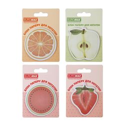 Блок паперу з клей. шар. FRUITS, 30 арк, малюнок