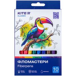 Фломастери, набiр 10 шт. Kite Classic