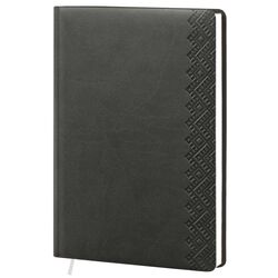 Щоденник недатований А5 в лінію Vivella сірий