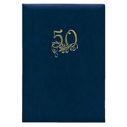 Папка адресна А4 Ariane синій "50 років"