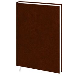 Щоденник недатований А5 в клітинку Ariane коричневий