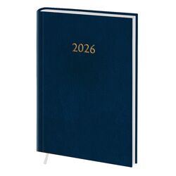Щоденник датований А6 в лінію Arena синій