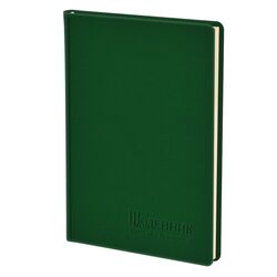 Щоденник вчителя і вихователя А5, штучна шкіра, зелений