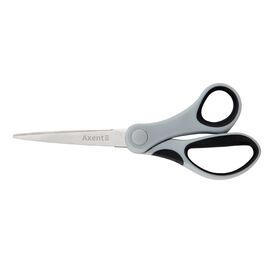 Ножиці 18см, Duoton, сіро-чорні