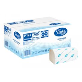 Рушники паперові цел. V-подібні, 160шт, білі