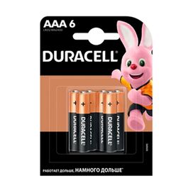 Батарейки DURACELL LR3 (ААА), по 6шт