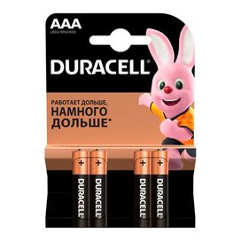 Батарейки DURACELL LR3 (ААА), по 4шт