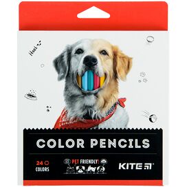 Олівці кол., 24 шт. Kite Dogs