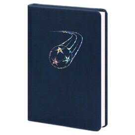 Щоденник недатований А6 в клітинку Vivella синій