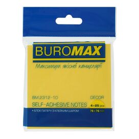 Блок паперу з клей. шар., 4/76х76мм, 50арк