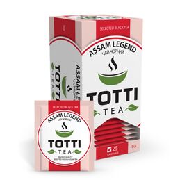 Чай чорний TOTTI Tea «Легендарний Ассам» 2гх25шт