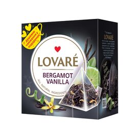 Чай чорний LOVARE Bergamot vanilla 2гх15шт