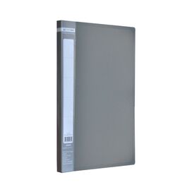 Папка з боковим притиском, A4, сіра
