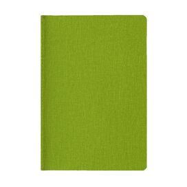 Записна книжка В6 в лінію, Cambric салатова