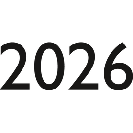 Кліше "2026" ф. 2,5х0,9 см