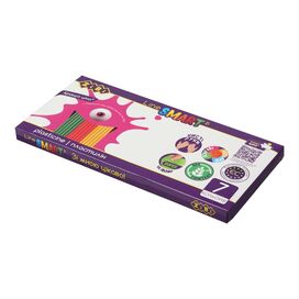 Пластилін SMART, карт.уп., 140г., 7 кол.