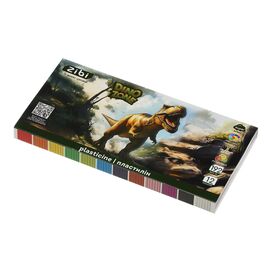 Пластилін DINO, карт.уп., 192г., 12 кол.