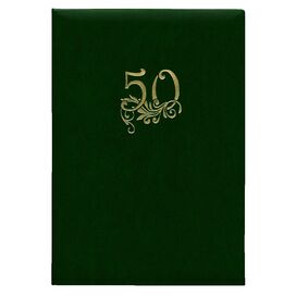 Папка адресна А4 Ariane зелений "50 років"