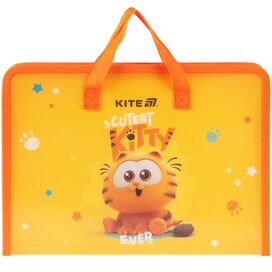 Папка-портфель на блискавці, 1 відділ., A4, GF