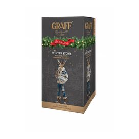 Чай чорний GRAFF Winter story 1,8гх20шт з корицею та яблуком
