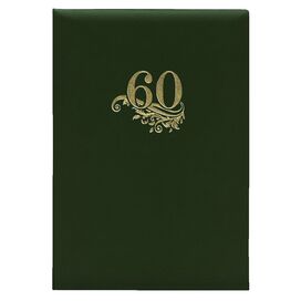 Папка адресна А4 Ariane зелений "60 років"