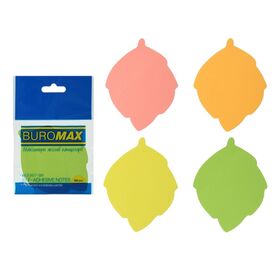 Блок паперу з клей. шар. ЛИСТОК, 50арк, асорті