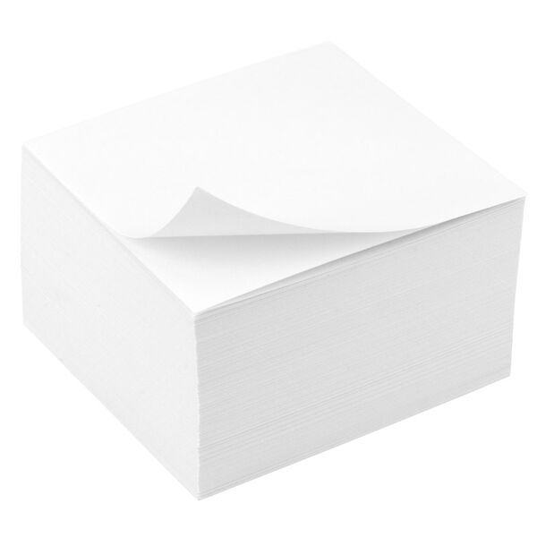 Папір для нотаток білий 90х90х50мм, прок Поліграфіст картинка 2