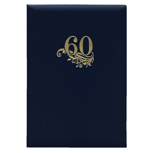 Папка адресна А4 Ariane синій "60 років" Поліграфіст картинка 2